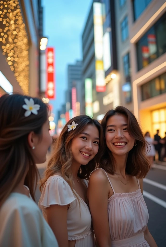 Marunouchi girls who want to have a feminine hairstyle in Ginza