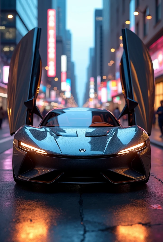 I want to create the frame car can open straightforward
