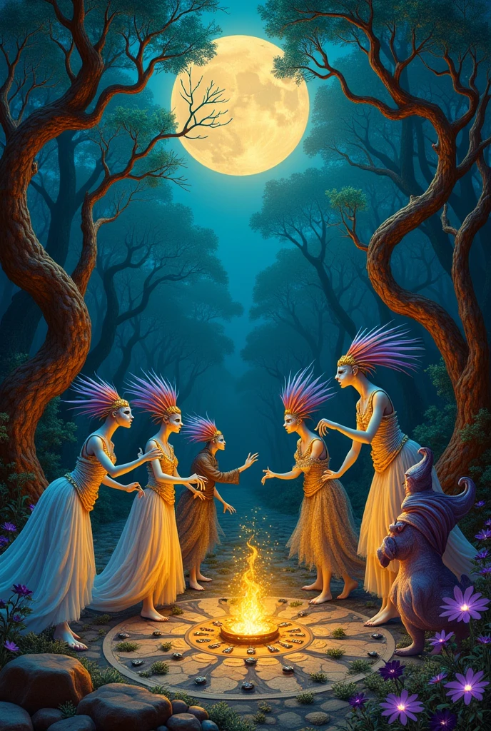 creatures ritual by leonora carrington
