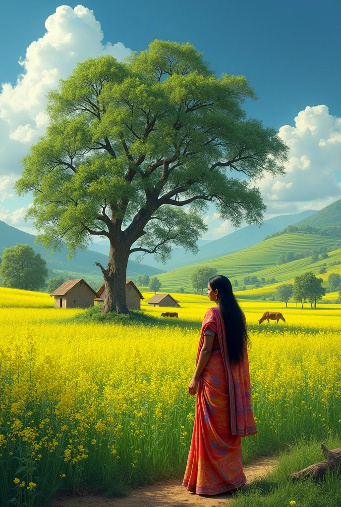 A beautiful Indian countryside.