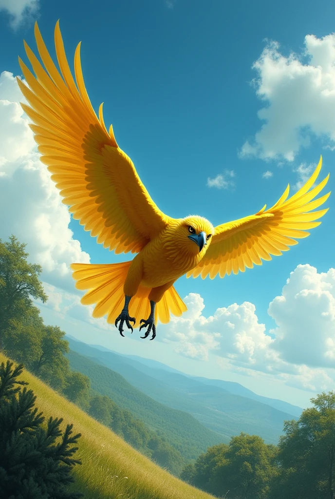 Yellow team hawk 
