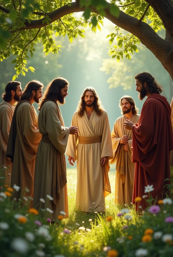 disciples talking to jesus to whom shall we go