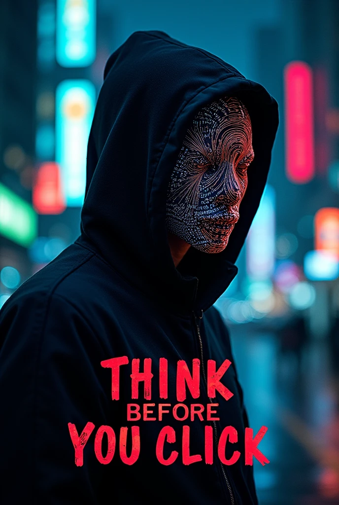 Think before you click poster unknown head