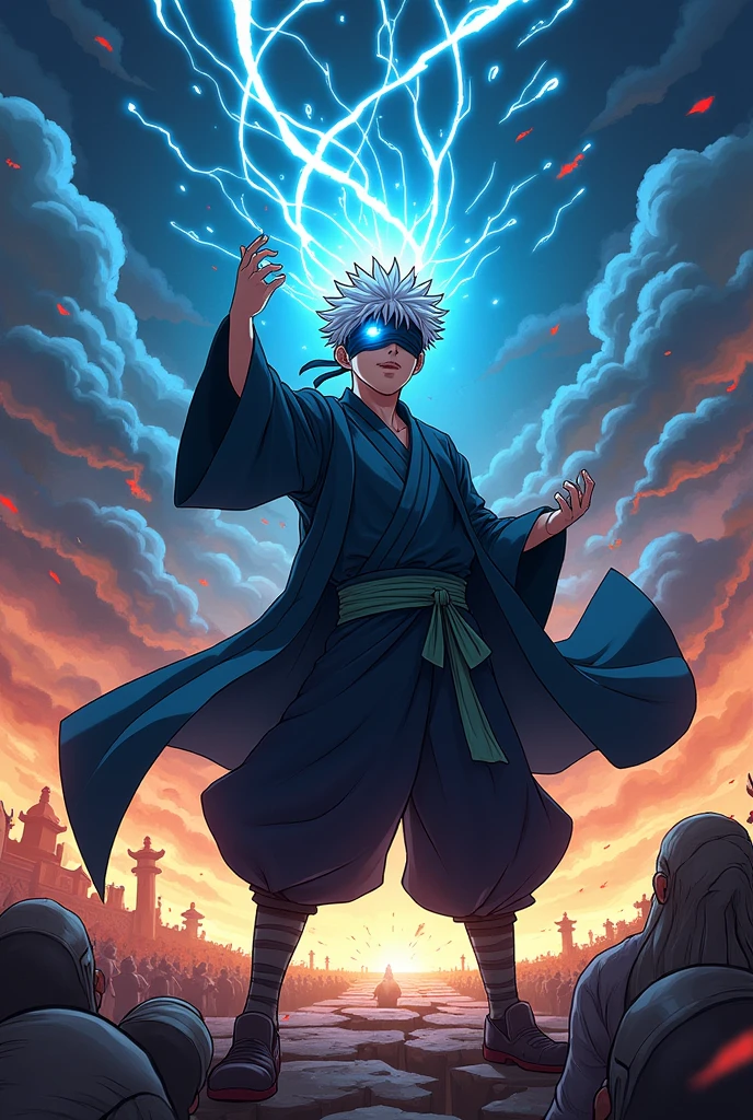 Gojo Satoru I'd win meme