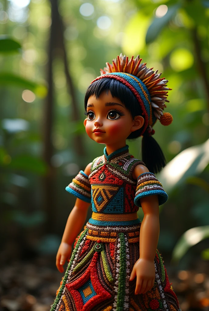 ritxoko doll made by Karajas indigenous people from Tocantins
