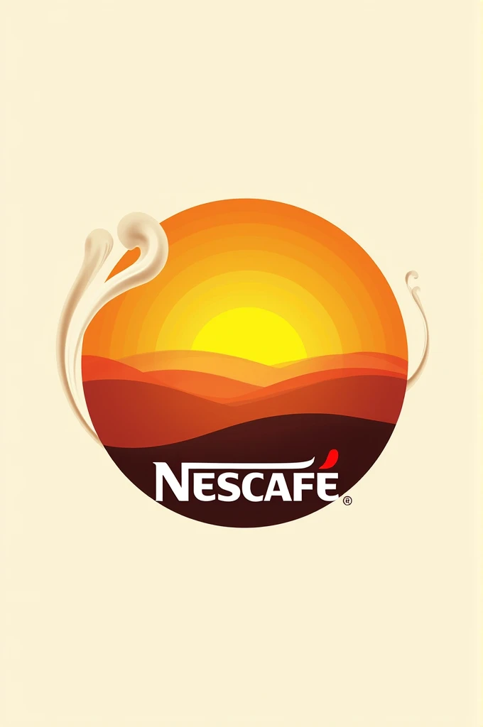 I want the rebranding of the Nescafé brand that does not use either the coffee beans or the coffee cup