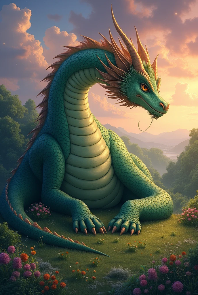 very big very fat dragon