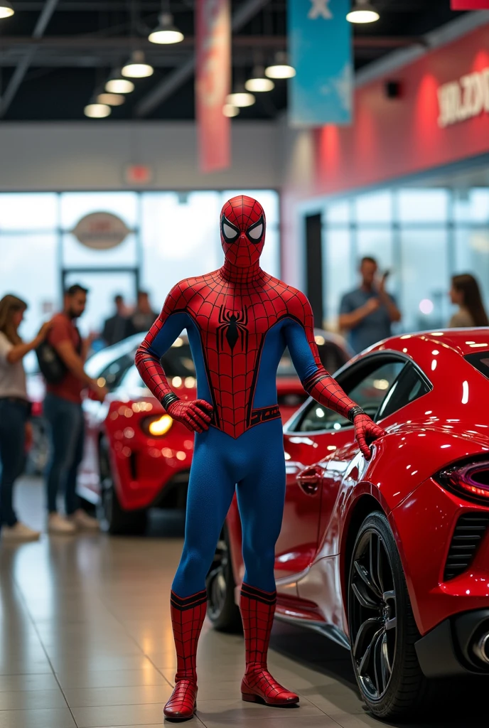 Spiderman Car Salesman