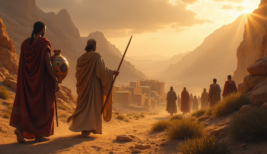 biblical history: It all starts when Naash, the king of the ammonites, die, and his son Hanun assumes the throne. Davi, wishing to show kindness to the new king because of the friendship he had had with his father, sends messengers to comfort Hanun.