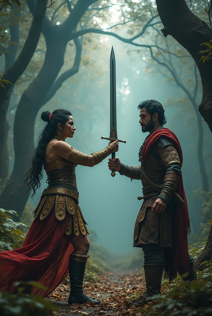 Suria puter karanafighting with arjun