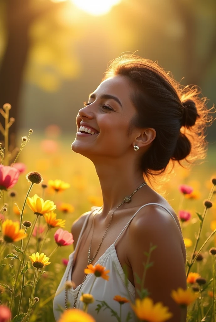 A woman with a mouth of hope