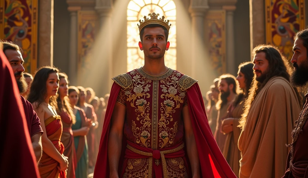 biblical history: his son Hanun assumes the throne. Of king