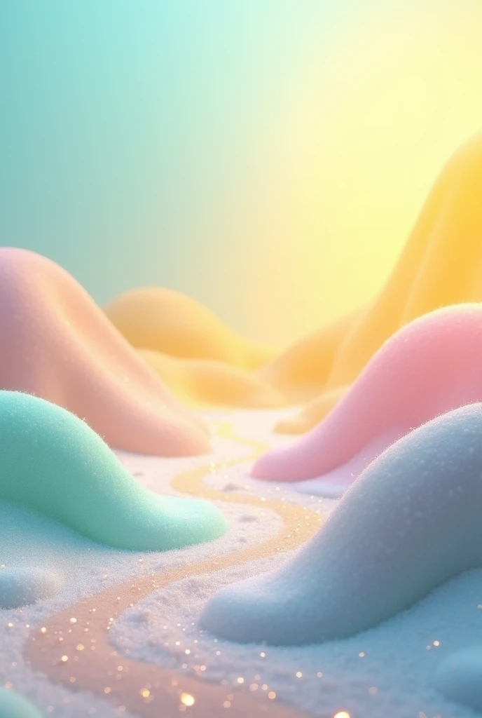 For a thumbnail design using a light gravel color tone background, you could go with:Create a gradient effect using light tones of blue, green, yellow, and pink to give a smooth and vibrant backdrop.