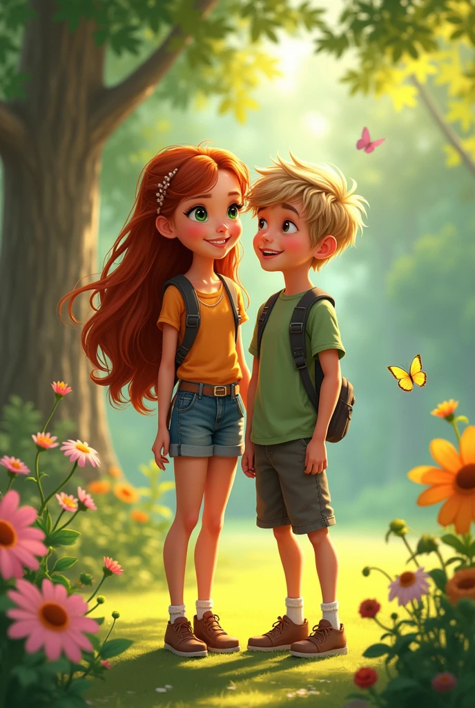 5.9 feet tall girl with 5.5 feet tall boy