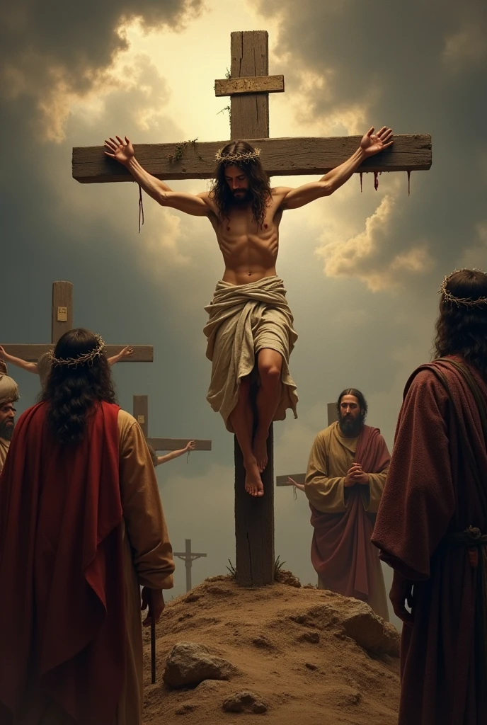 The Bible tells of the crucifixion of Jesus