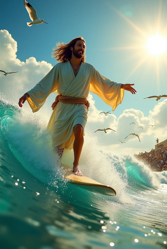 Jesus Christ, surfing