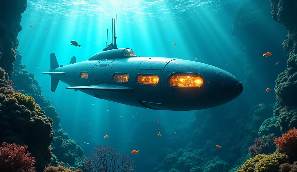 submarine, 4k