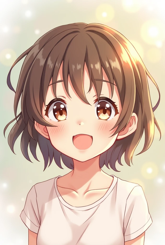A picture of a short-haired girl smiling, Anime Sketch, Beautiful anime outline, Young Anime Girl, Anime Shading), Semi-realistic anime style, Detailed anime soft face, Female anime style, Anime style painting, Realistic anime face, Subtle anime style, Face Anime Portrait, Flat anime shading, Anime Shading, His cartoon portrait, Clean and detailed anime style