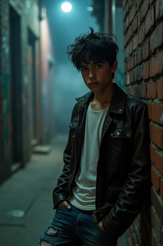 A boy smoking age 17 years