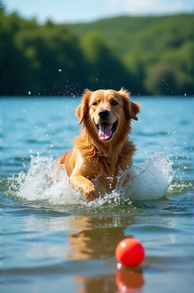 I want a dog that swims