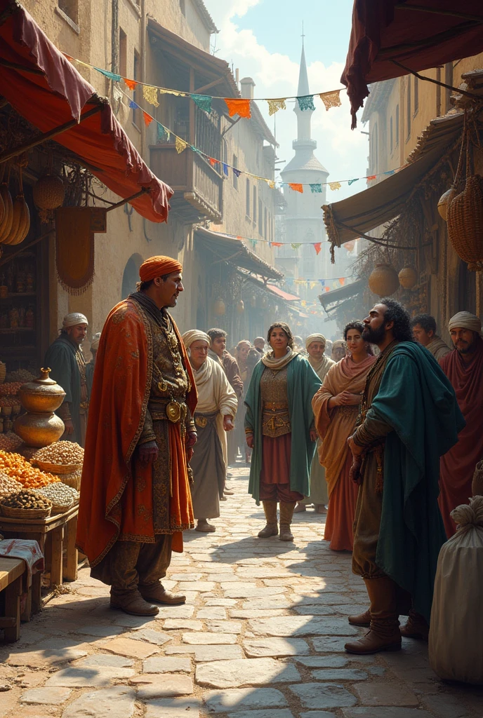 Merchant, who tried to profit from someone else's work, he eventually lost his customers and reputation. Peter, on the other hand, understood, that honesty and reputation are more valuable than momentary profit, and true wealth is a good name and loyalty of people
