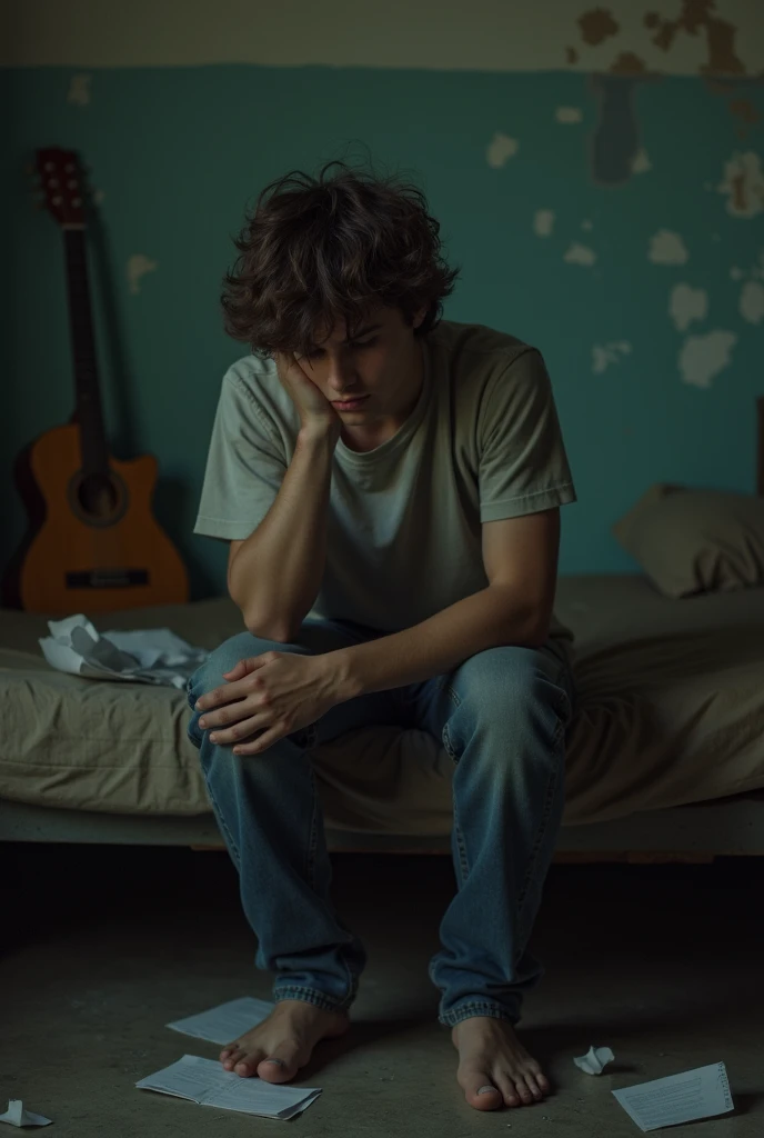 Boy depressed picture age 18