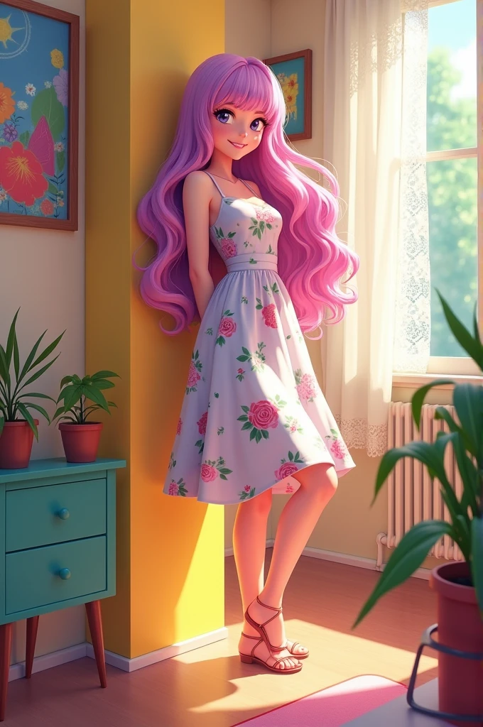 2d manga style Colorful type stepmom con