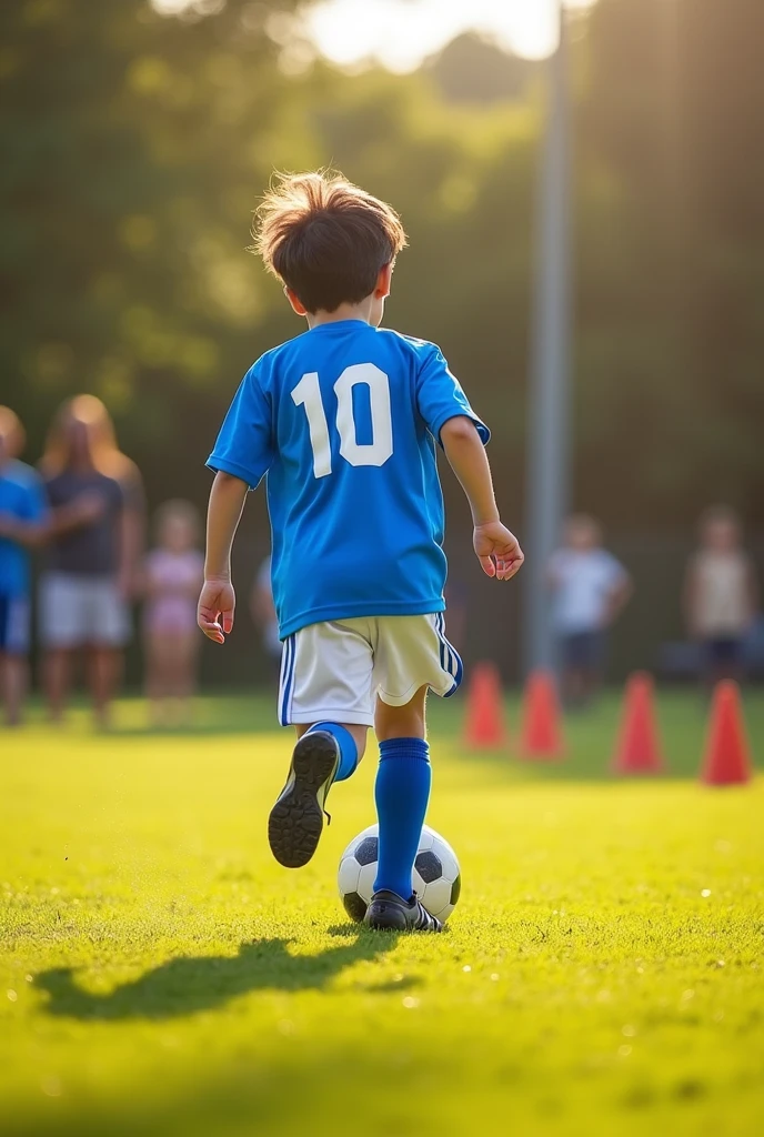 Create a football player child