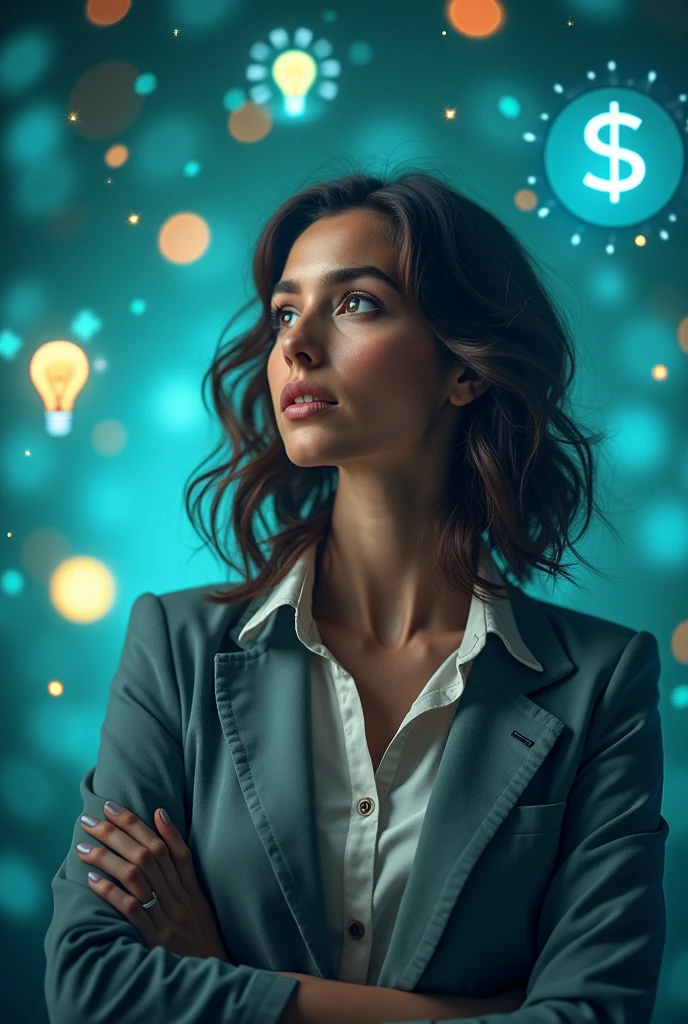 Please an image for my new profile on this profile that I will call "Curiosities" I will publish videos with valuable information for entrepreneurship, business, overcoming problems, financial situation