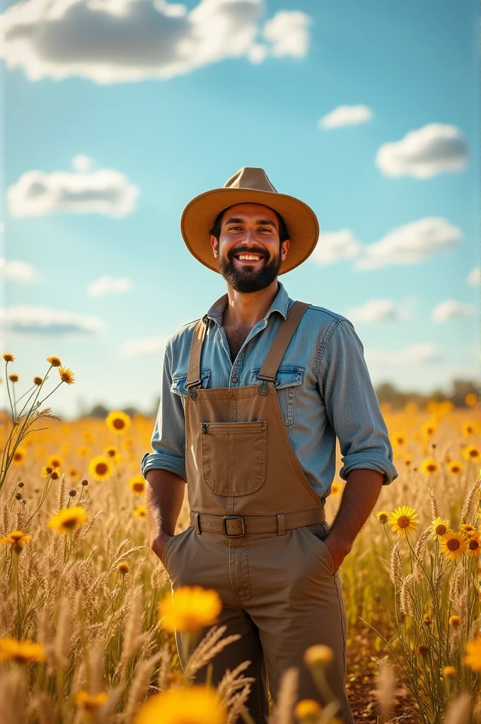 A farmer was very happy