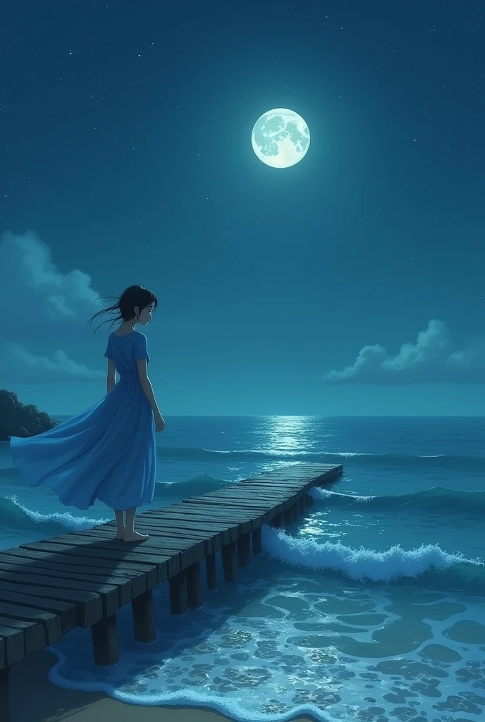 Gentleness,at the seaside,Depression,Starlight,calm,Shimmer,Blues,Trestle,Asian