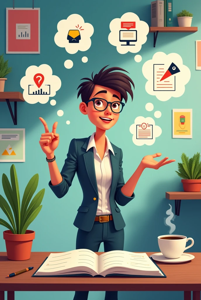 Please an image for my new profile on this profile that I will call "Curiosities" I will publish videos with valuable information for entrepreneurship, business, overcoming problems, financial situation