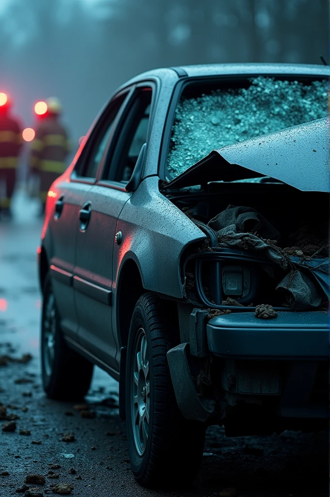 In a small rural town, there was a major car accident. Truck and a van