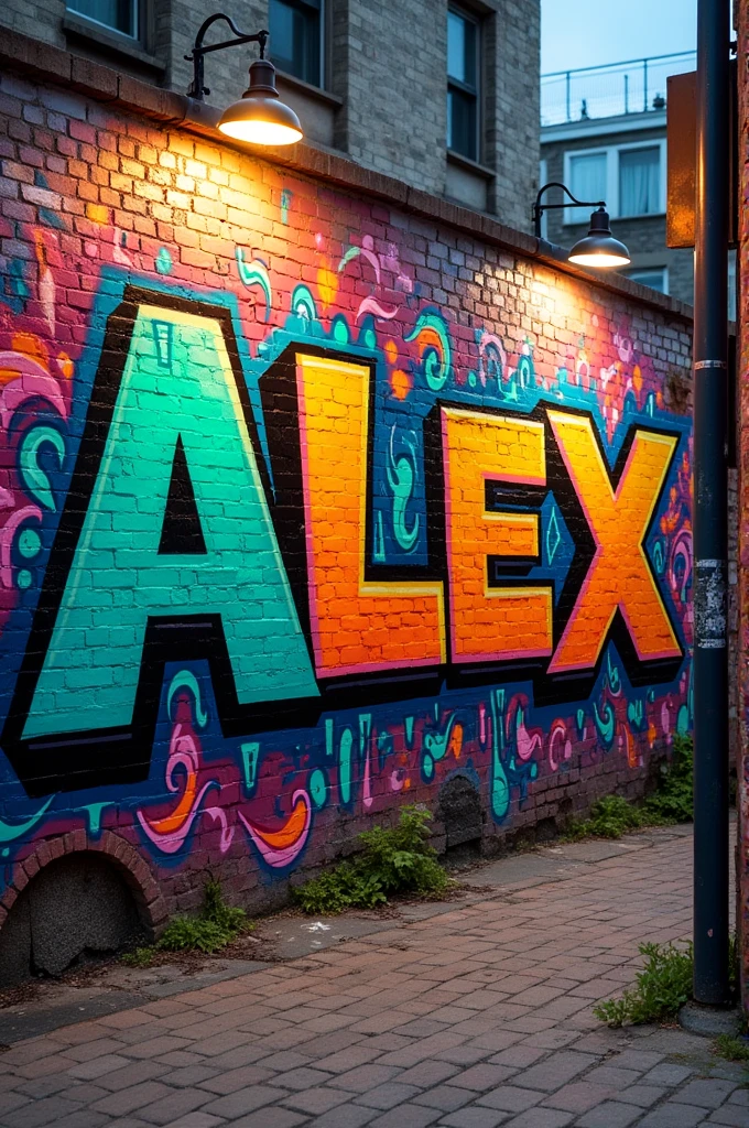 My name written in graffiti