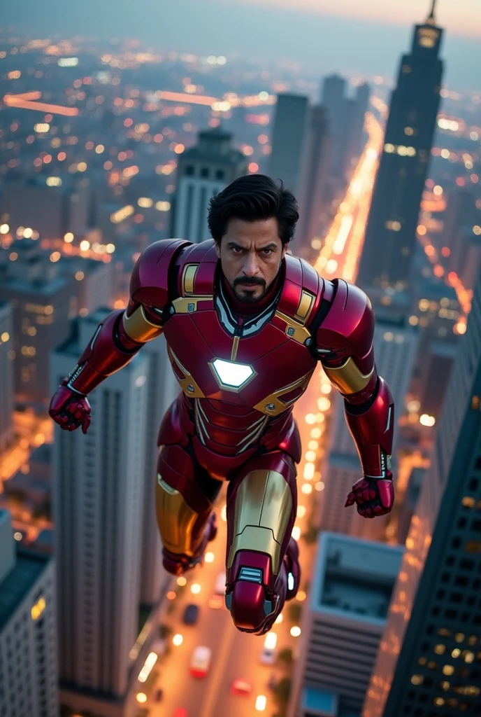 Shah Rukh Khan as a iron man