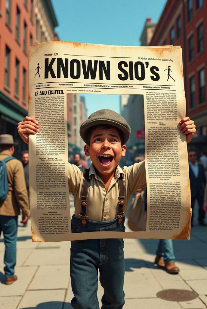 An American newspaper, that bears the title: KNOWN SIO'S