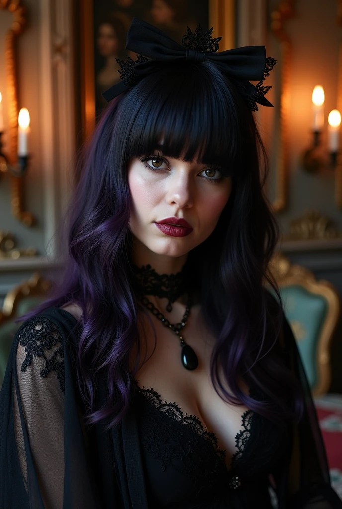 Very beautiful gothic fringe 