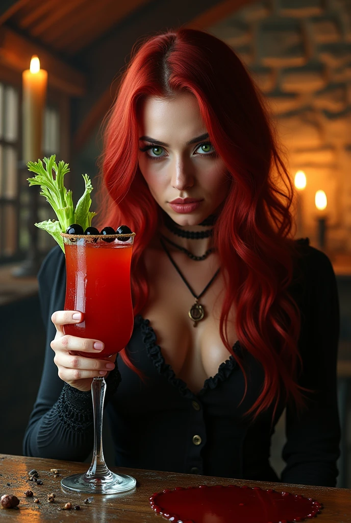 bloddy marry woman