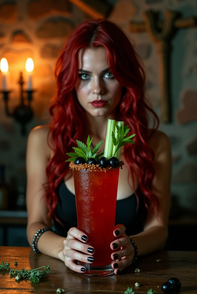 bloddy marry woman