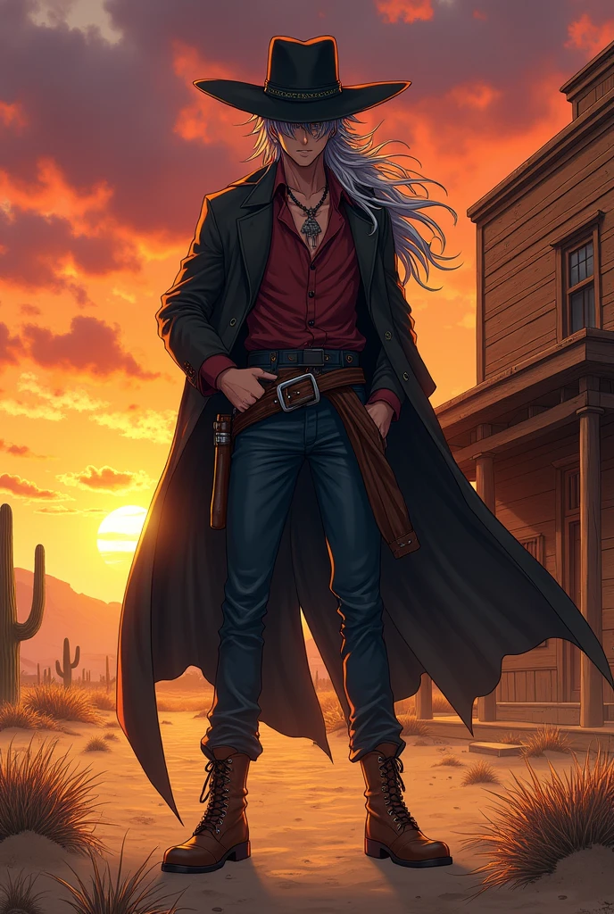 Choso Kamo cowboy version anime version