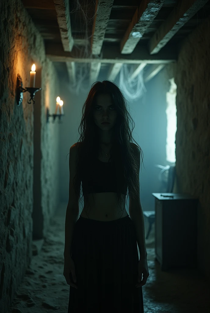 the ring girl scarry basement