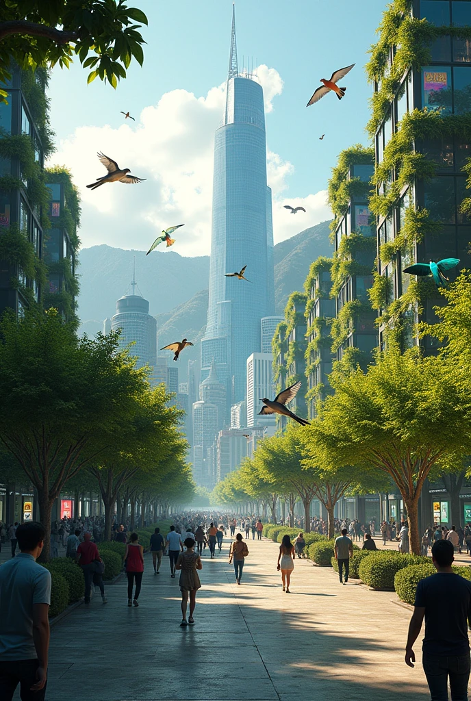 Santiago de Chile in 2023 with more fauna and much more technology