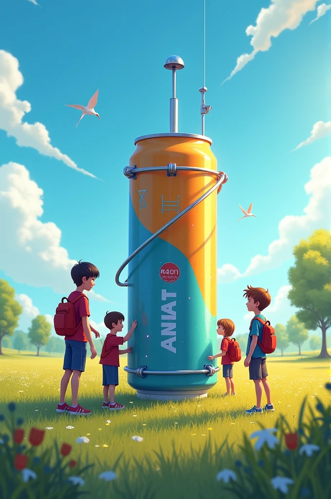 The word CanSat stands for cover background