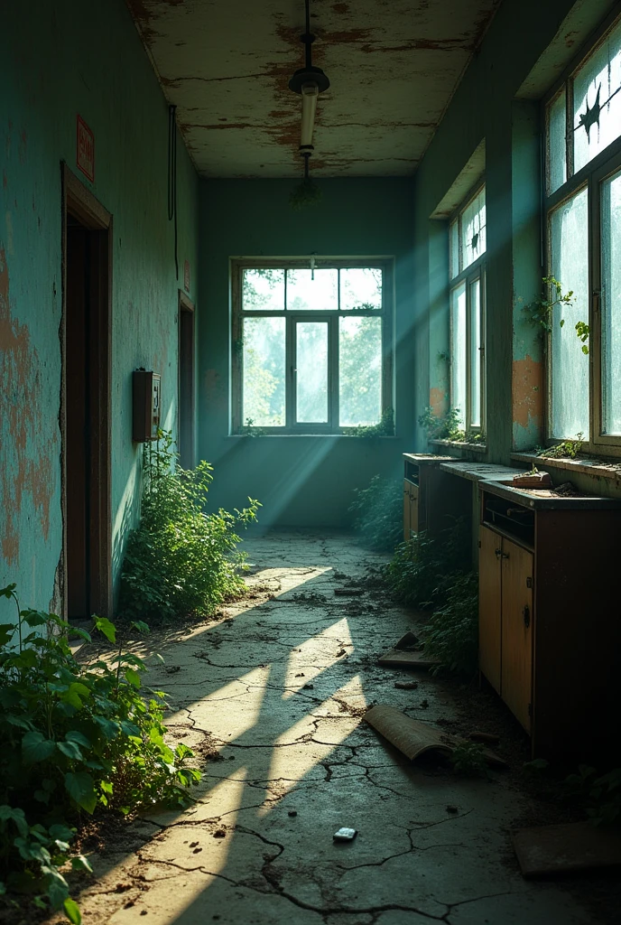 Photo of abandoned hospital 