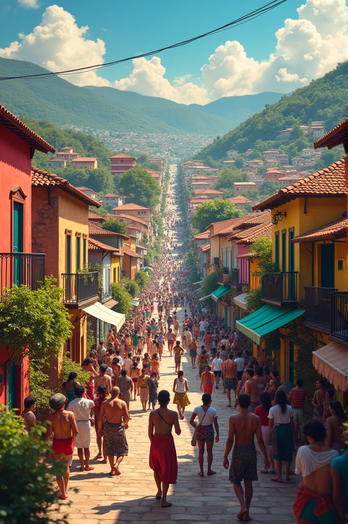 The population of Luminara is around 15 million inhabitants. The predominant ethnicity is *Luminense*, a diverse group that includes descendants of indigenous peoples, European colonizers and immigrants from various parts of the world. The society is known for its cultural diversity and harmony between different ethnic groups.