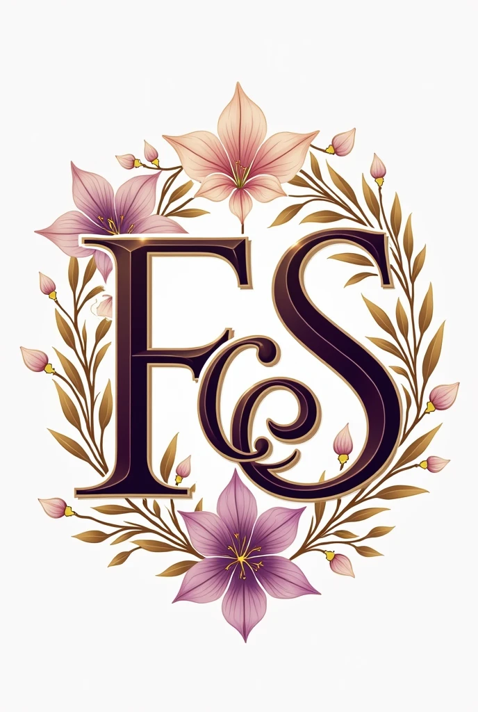 Plz generate a logo image 
𝐅ɴ𝐒
Perfumery 
Make N in the middle smaller has I have give u
 its a perfume theme 
Make it royal 
And look smell good 
Give u best one 
Nothing that u created before and something that u would not create again 