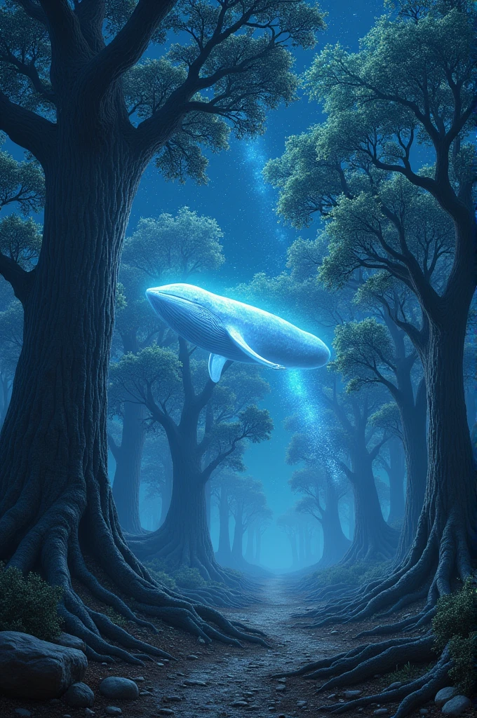 star　Trees　whale　wasteland　mystery