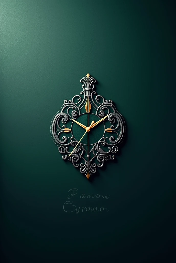 Design Brief for Watch Company Profile Picture**
**Objective**: Create a sophisticated and professional profile picture for a watch company.
**Elements to Include**:
1. **Company Logo**: Integrate the company logo prominently and make in old style with a flute "Fusion Chrono"
2. **Design Style**: Minimalist and elegant. Focus on simplicity to convey sophistication.
3. **Color Scheme**: Use the company’s brand colors to ensure consistency with existing branding make in green,blue grading.
4. **Typography**: If incorporating text, use a stylish, readable font that reflects the company's professional image.
5. **Quality**: Ensure the design is high-resolution and professional.
**Additional Notes**:
- The design should be adaptable for various platforms, maintaining clarity and impact across different sizes.
- Consider using elements that reflect luxury or precision in watchmaking.