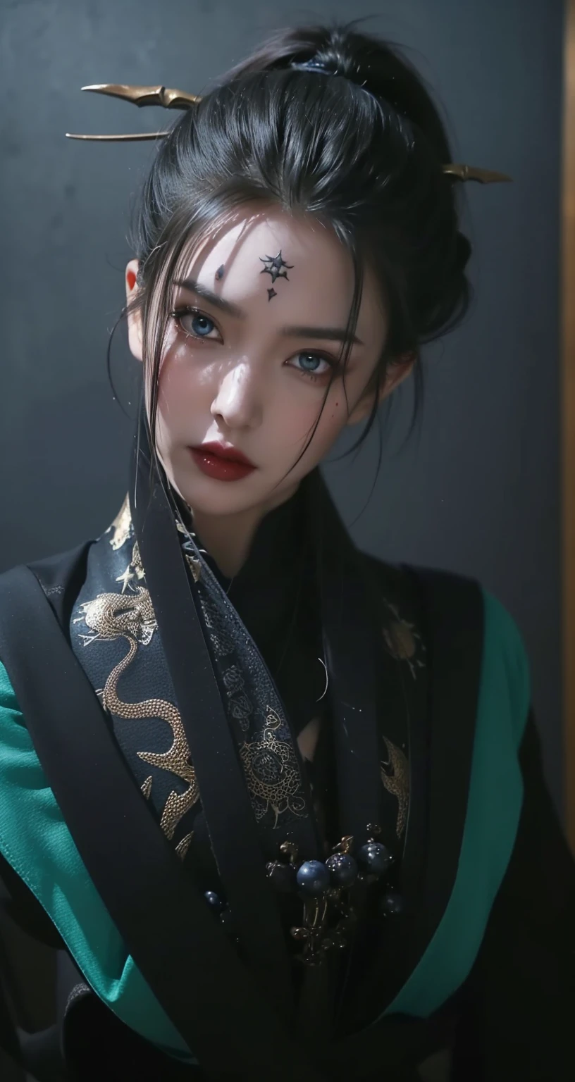 Detailed image quality,Pandora the Witch,wing, Succubus Theme,堕落Angel,Excellent,scary,Secret Terror,Tentacles,With eyes,Uncanny Valley Effect,Beast Blood Moon,skeleton,vampire,Hellfire,Dark Queen,Angel,magician magic witch,Angel,Eyes are blue(Pupils as deep as the starry sky),Gorgeous tattoo designs all over the body,Tattoo Queen,Succubus Queen,Gorgeous clothing,Tights,breasts symmetrical,Tattoos,哥特女王vampire,breasts symmetrical,A microphone
