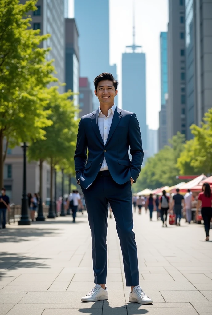 indonesian male 20th Generation attendance at work cut